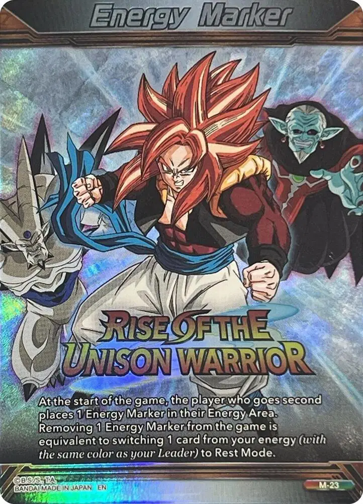 "Rise of the Unison Warrior" Energy Marker