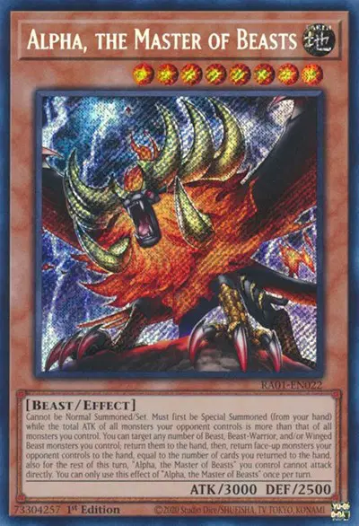 Alpha, the Master of Beasts
