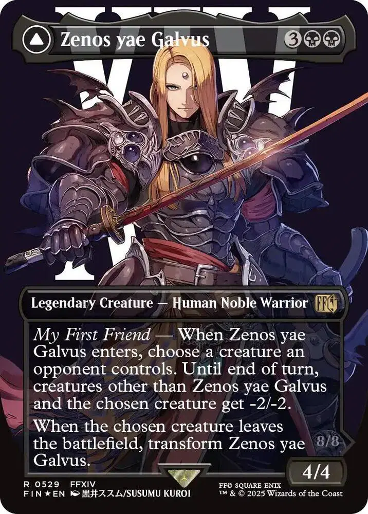 Zenos yae Galvus // Shinryu, Transcendent Rival