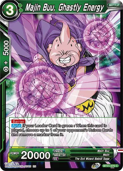 Majin Buu, Ghastly Energy