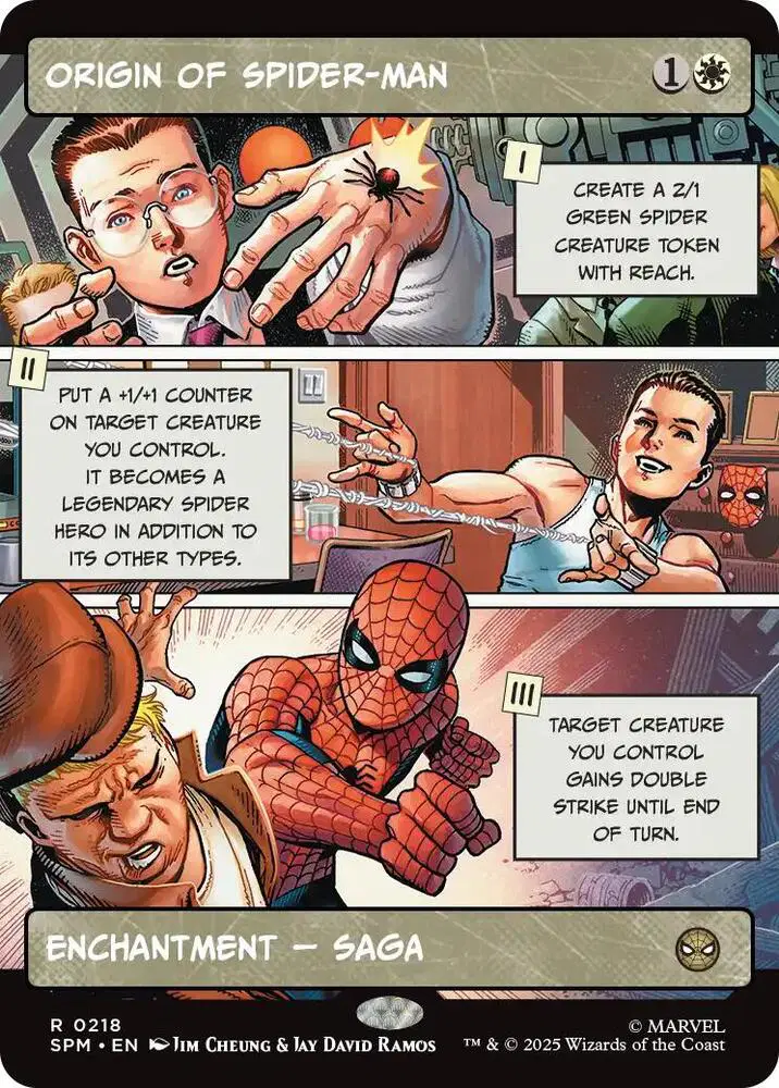 Origin of Spider-Man