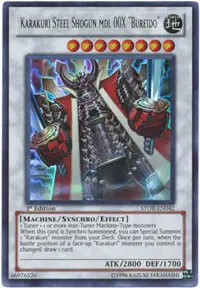 Karakuri Steel Shogun mdl 00X "Bureido"