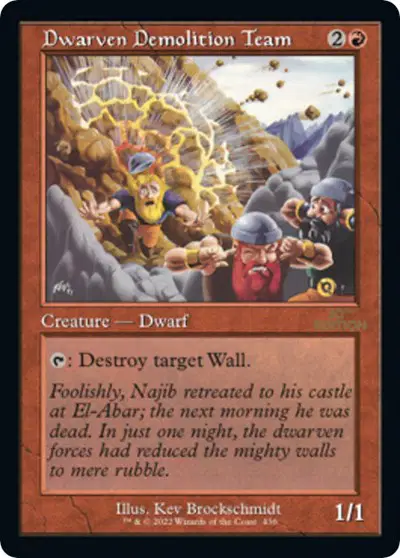 Dwarven Demolition Team