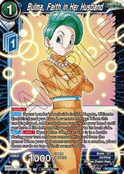 Bulma, Faith in Her Husband