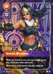 Sivir - Battle Mistress