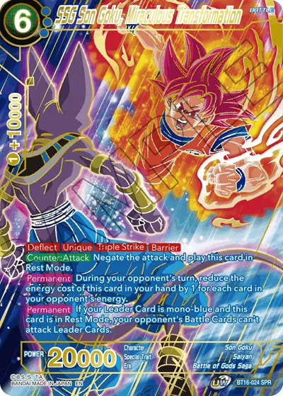 SSG Son Goku, Miraculous Transformation
