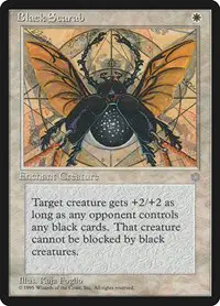 Black Scarab