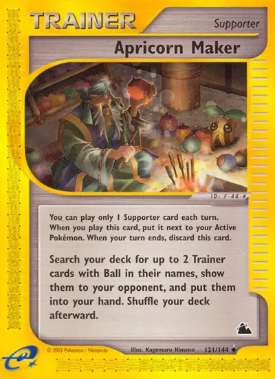 Auction card for Apricorn Maker