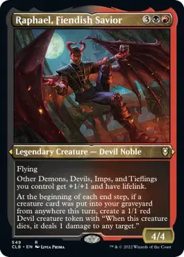 Raphael, Fiendish Savior