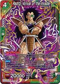 Raditz, Arrival of the Invader