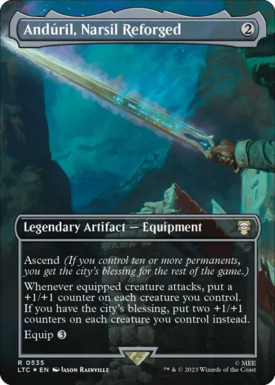 Andúril, Narsil Reforged