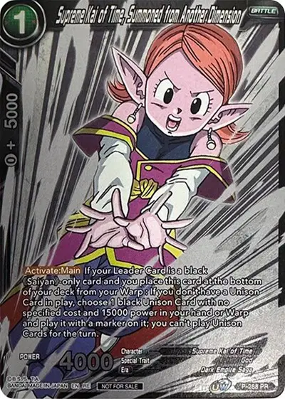 Supreme Kai of Time, Summoned from Another Dimension