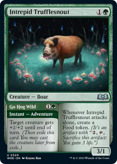Intrepid Trufflesnout // Go Hog Wild