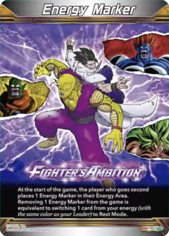 "Fighter's Ambition" Energy Marker