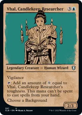 Vhal, Candlekeep Researcher