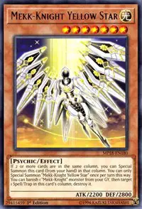 Mekk-Knight Yellow Star