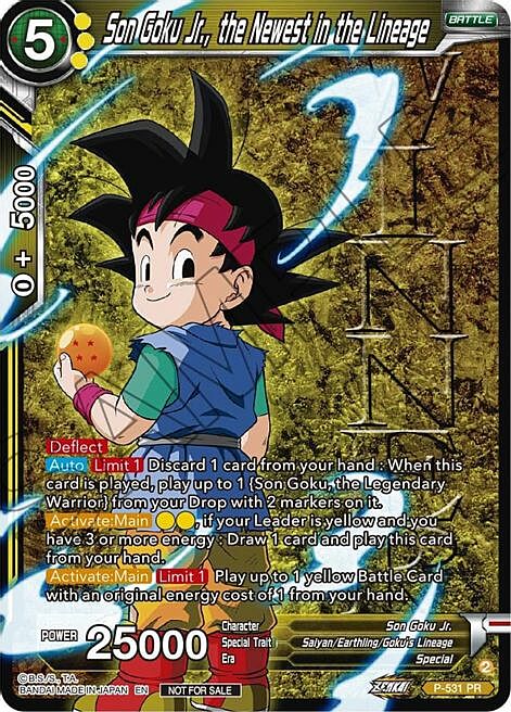 Son Goku Jr., the Newest in the Lineage