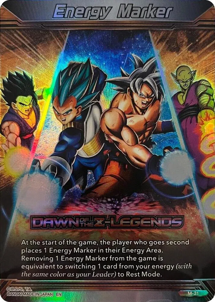 "Dawn Of The Z-Legends" Energy Marker