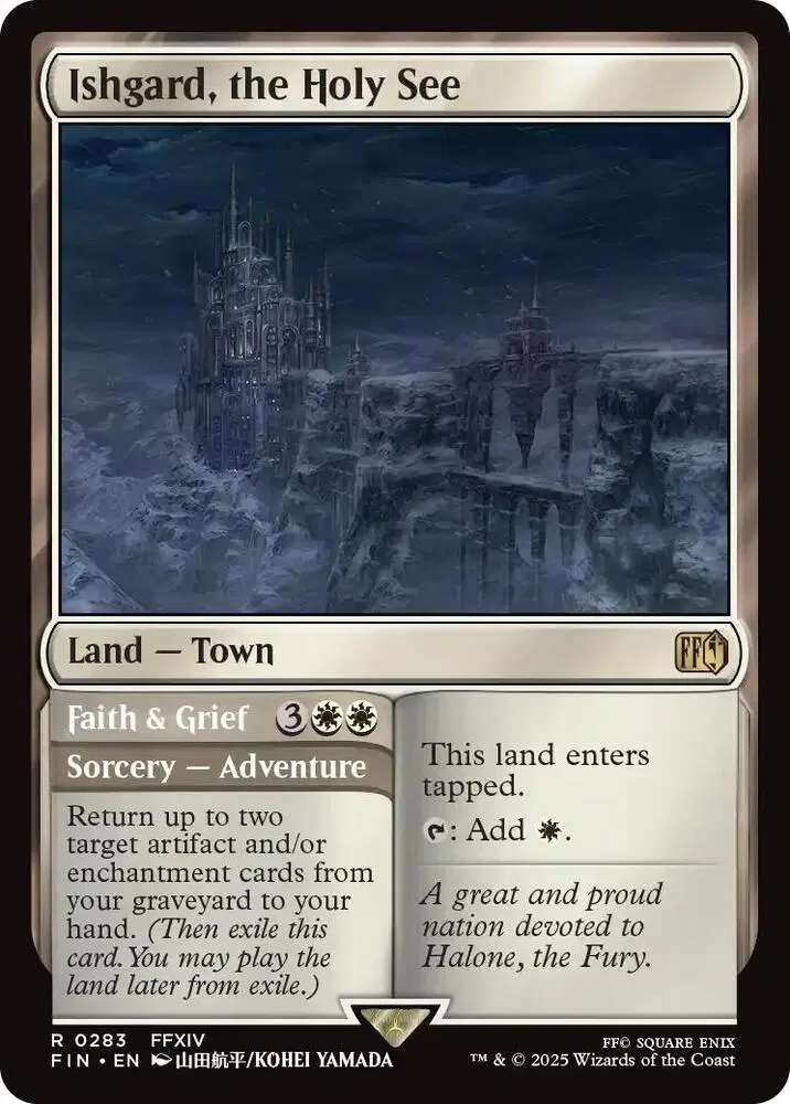 Ishgard, the Holy See // Faith & Grief