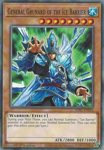 General Grunard of the Ice Barrier