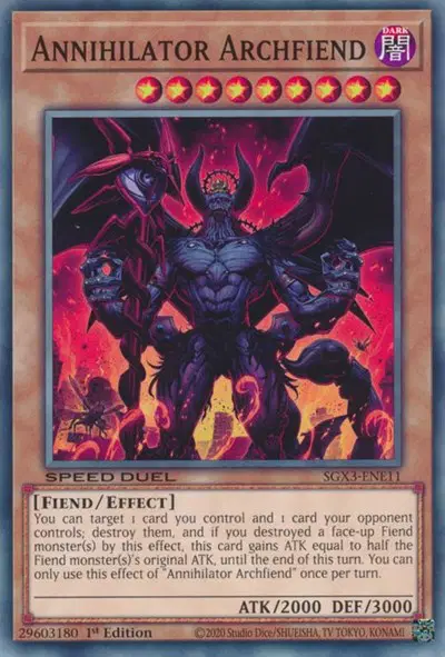 Annihilator Archfiend