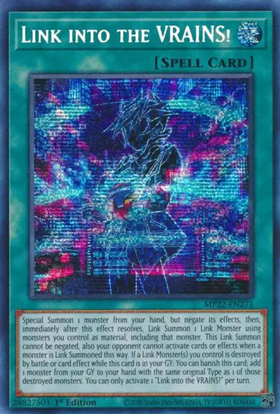 Link into the VRAINS!