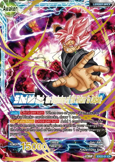 Goku Black // SS Rosé Goku Black, the Beginning of the Return to Despair
