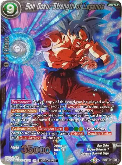 Son Goku, Strength of Legends