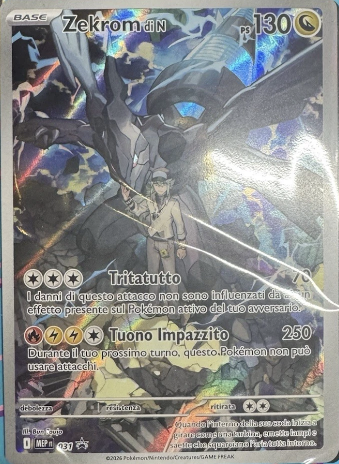 Auction card for Zekrom di N