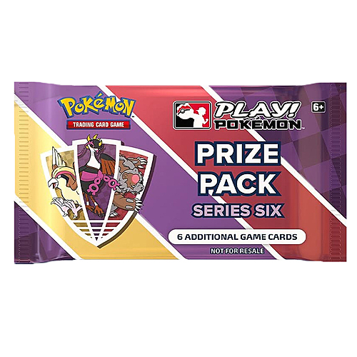 Play! Pokémon Prize Pack Series Six Booster