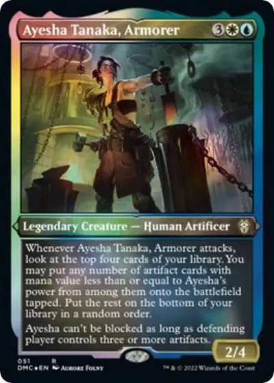 Ayesha Tanaka, Armorer
