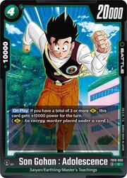 Son Gohan : Adolescence
