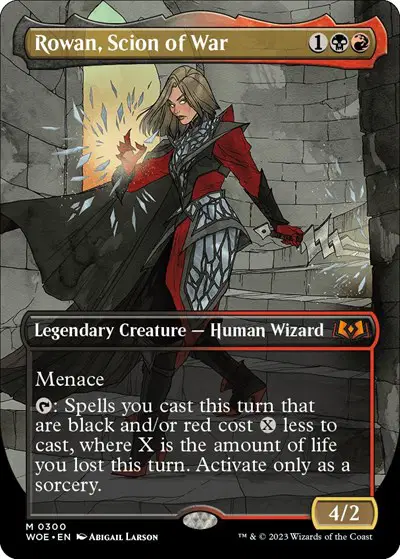 Rowan, Scion of War