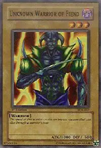 Unknown Warrior of Fiend