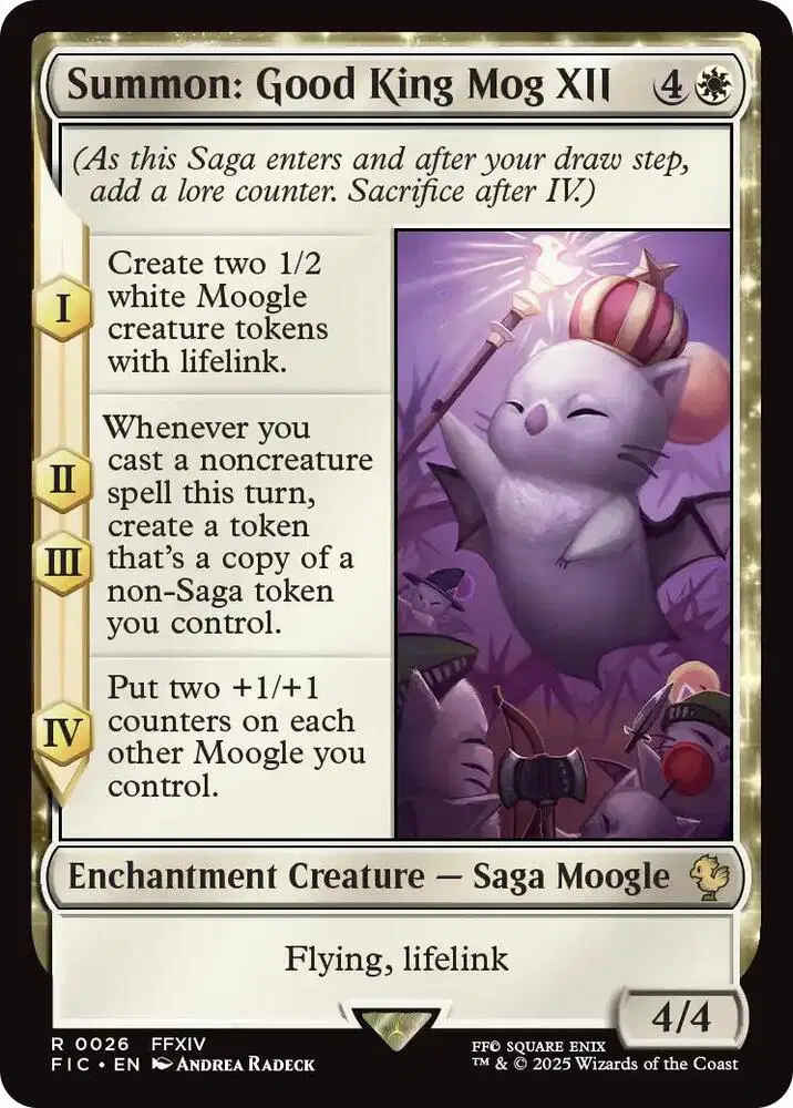 Summon: Good King Mog XII