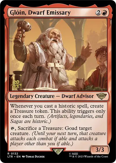 Glóin, Dwarf Emissary