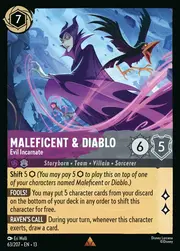 Maleficent & Diablo - Evil Incarnate
