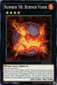 Number 58: Burner Visor