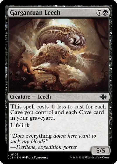 Gargantuan Leech