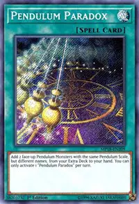 Pendulum Paradox
