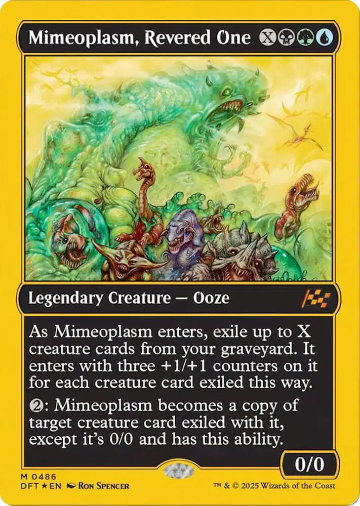 Mimeoplasm, Revered One