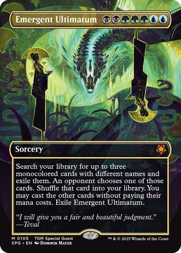 Emergent Ultimatum
