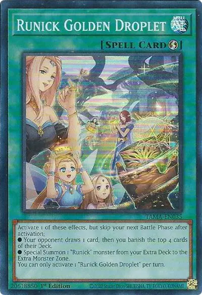 Runick Golden Droplet