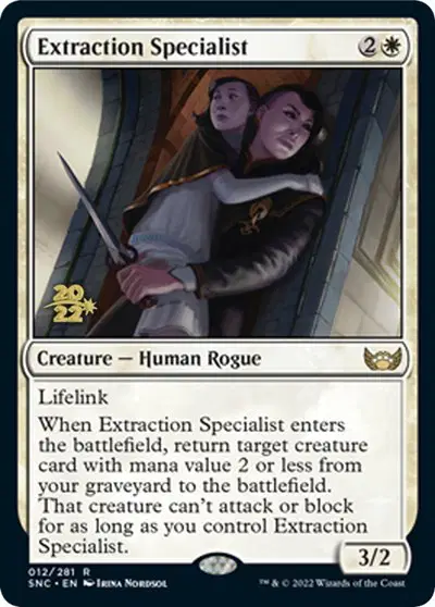 Extraction Specialist