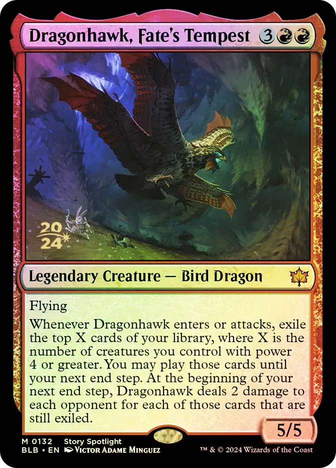 Dragonhawk, Fate's Tempest