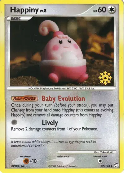 Happiny Lv.8