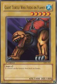 Giant Turtle Who Feeds on Flames