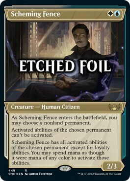Scheming Fence