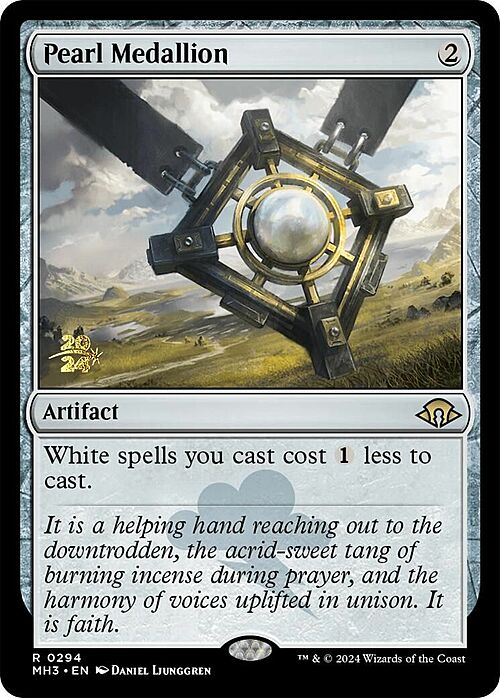 Pearl Medallion