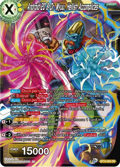 Android 20 & Dr. Myuu, Hellish Accomplices